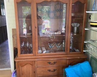 China Hutch perfect for use as a bar