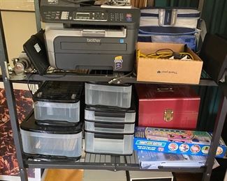 Office supplies including great printer