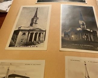 Vintage scrapbook of St. Louis