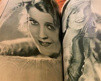 Vintage Scrapbook of Hollywood stars