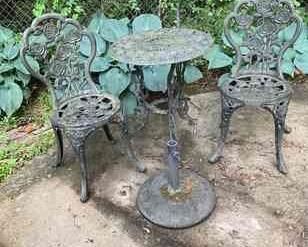 Iron Patio Set