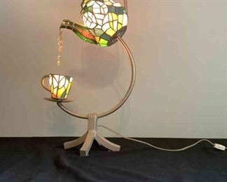 Water Fall Teapot Lamp