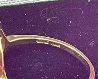 Purple And 10 Karat Set