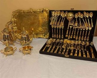 Golden Flatware