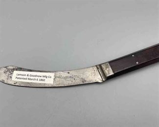 Lamson Goodnow Curved Knife