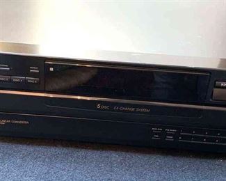 Sony 5 Disc Compact Disc Player