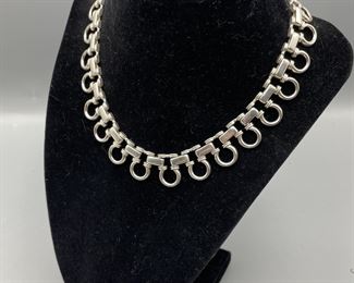 Sterling Silver Horseshoe Necklace
