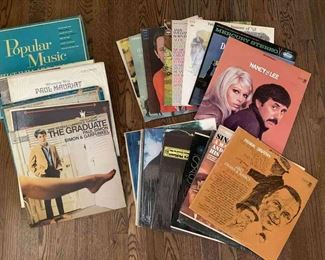 Vintage 60s 70s Albums including Soundtracks Box Set of Popular Music