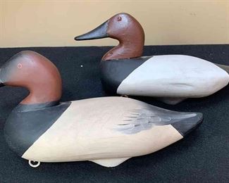 Vintage Hand Painted Wooden Duck Decoys