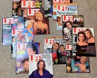 Vintage Life Magazines from 80s