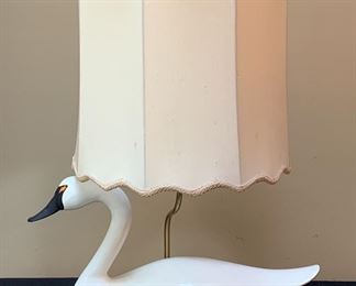 Wooden Decoy Lamp