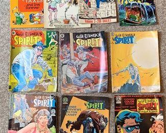 Will Eisner Vintage Spirit Comic Books Guides