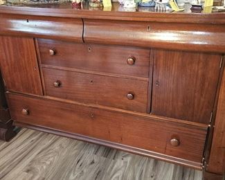 Beautiful Empire style breakfront