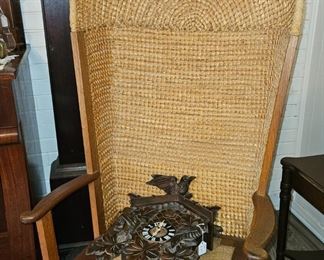 1960 Custom Hooded Orkney chair