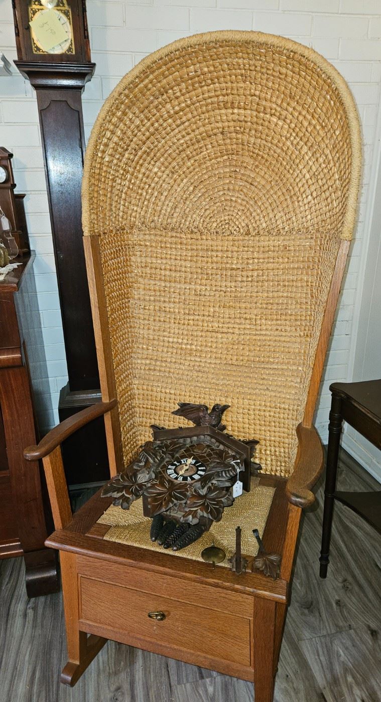 1960 Custom Hooded Orkney chair
