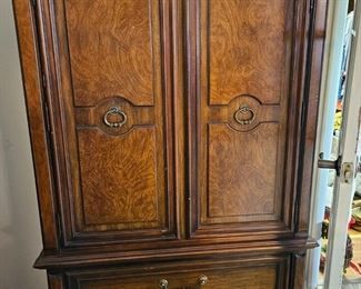 The armoire is part of 6 pieces of bedroom furniture
