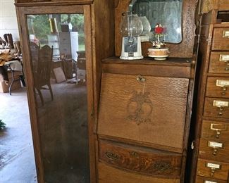 Lovely antique secretary.