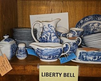 You must see this set to appreciate the beauty and diversity of each piece.  Liberty Bell