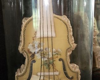This lovely violin is actually a Valentine greeting dating to the Victorian era.