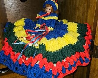 Remember the pillow dolls that sat on the bed?