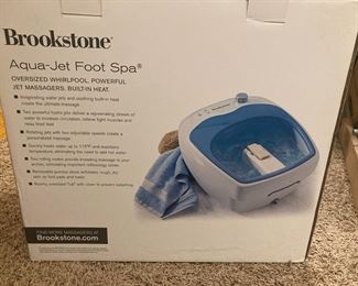 New in box foot spa