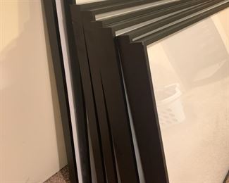 Large metal picture frames