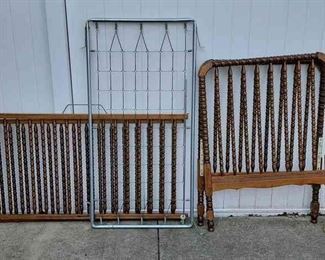 Antique Jenny Lind Crib No Hardware