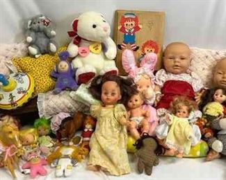 Baby Dolls, Stuffed Toys, Spinning Top, More