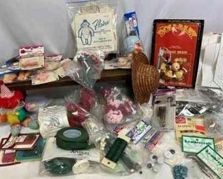 DollMaking Craft Supplies  Doll Arms, Flowers,  More