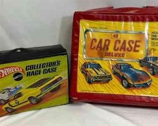 Hot Wheels Collectors Cases W Toy Cars