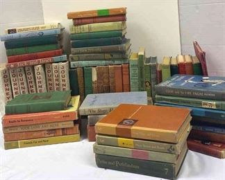 Huge Lot Of Vintage Books