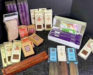Incense Eclectic And Purple Candle Bundle