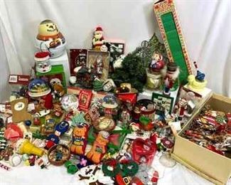 Large Christmas Ornament Miniatures Collection