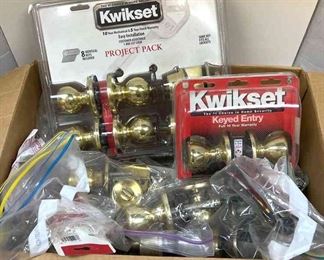 Lot Of Door Knobs Other Hardware