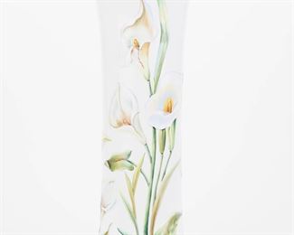 $1250 - TALL CALLA LILY HEREND VASE 