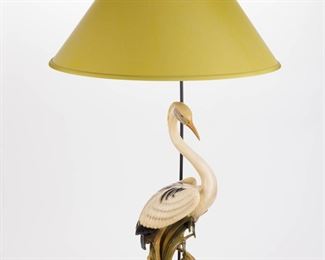 $450 - CRANE LAMP  