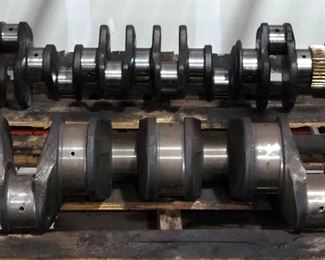 Diesel Engine 6 Cylinder Crank Shafts, Qty 2