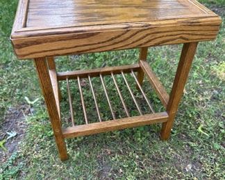 Hardwood Side Table