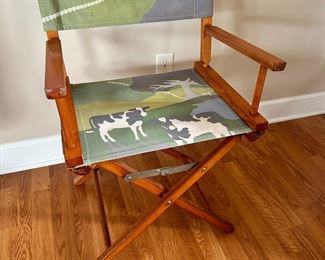 Director's Chair, Cow motif