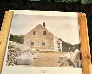 Doug Brega "Clam Dories" Art Print