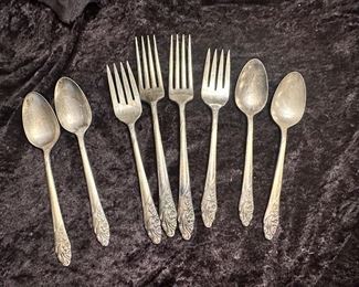 Silver Plate Flatware