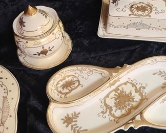 Vintage China Gold Cream