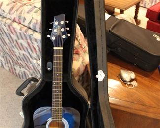 Stag Handmade Acoustic Guitar Model SW201 with Case