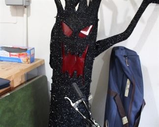 Lights Work, great condition about 6 feet tall and 6 feet wide when arms spread