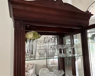 Howard Miller Lighted Display Cabinet