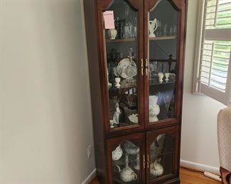 Lighted Cabinet 31x17x76