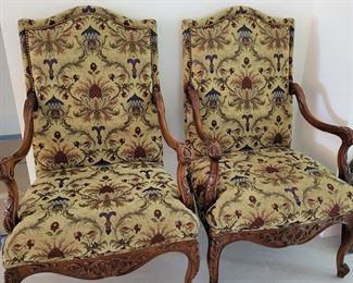 Sherrill Georgian Arm Chairs 
