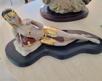 Nadal Egyptian Cleopatra Porcelain Figurine