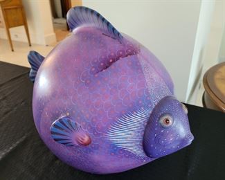 Alexander Flores Fish Sculpture 