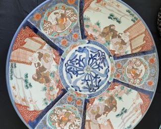 Japanese Meiji platter Large 1868-1912